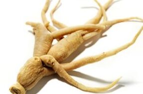 Ginseng root upang mapahusay ang potency